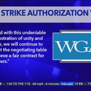 TV and film writers authorize strike