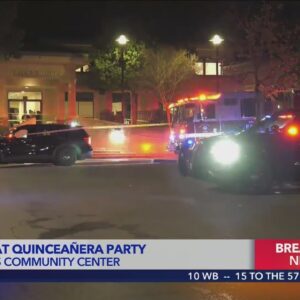 Two shot at quinceañera party in Laguna Hills