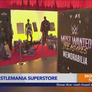 WWE superstore comes to L.A. ahead of Wrestlemania