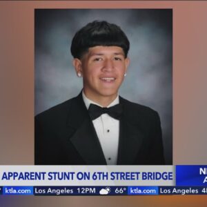 Father remembers son who fell from 6th Street Bridge; refutes LAPD report of social media stunt