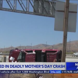 3 killed in deadly Mother's Day crash in Riverside County