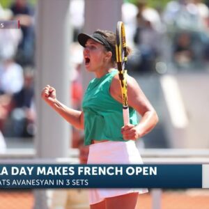 Santa Barbara’s Kayla Day outlasts Avanesyan to reach French Open main draw