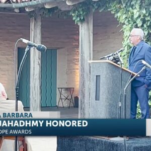 Abe Jahadhmy honored at Hope Awards