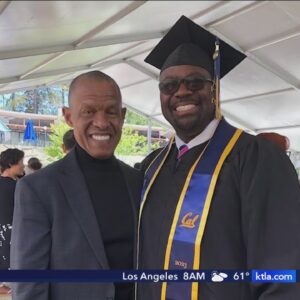 L.A. man fulfills dream of graduating from UC Berkeley nearly 30 years later