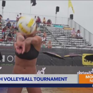 Beach volleyball tournament rolls into Huntington Beach