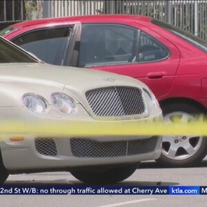 Bentley driver targeted by armed robber in Sherman Oaks