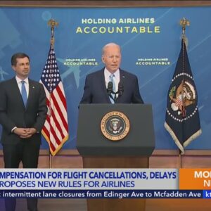 Biden proposes compensation for flight cancellations, delays