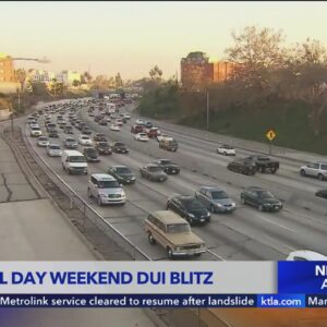 California Highway Patrol launches Memorial Day Weekend DUI blitz