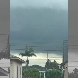 Compton area tornado captured on cell phone video