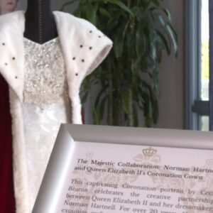 Coronation Couture on display in Santa Barbara