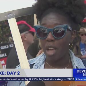 Hollywood writers go into second day of strike