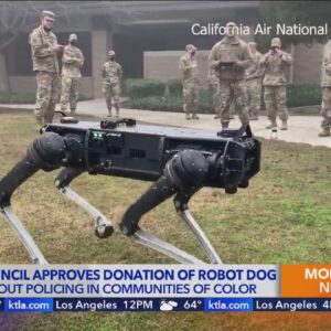 Los Angeles City Council approves ‘robot dog’ donation to police