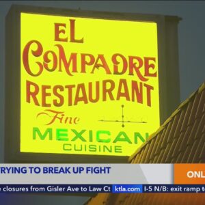 Man shot while trying to break up fight outside Hollywood restaurant