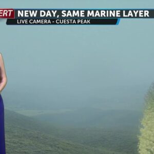 May Gray lingers into Memorial Day Weekend, sunny and warmer inland