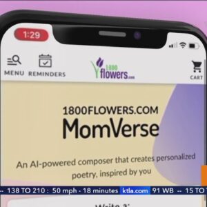 "MomVerse" AI writes Mother's Day greetings