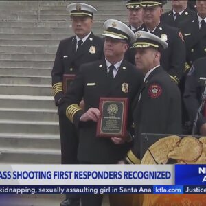 Monterey Park shooting first responders honored
