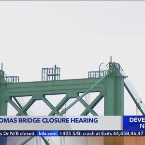 Commuters raise questions about proposed closure of Vincent Thomas Bridge