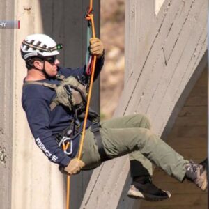 County’s Search and Rescue Team practices over-the-side rescues off Arroyo Hondo Bridge ...