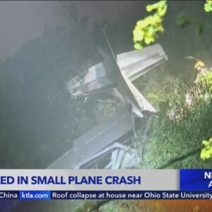 Pilot dies after crashing small plane in Beverly Crest