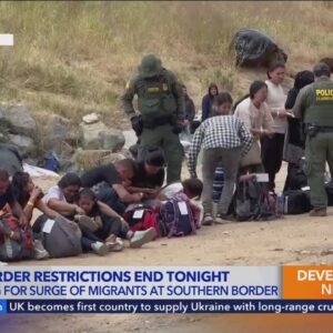 U.S. prepping for surge of migrants at southern border after Title 42 restrictions end