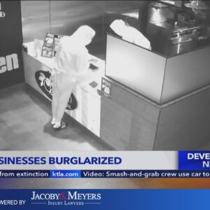 Small businesses in burglarized in Santa Clarita Valley