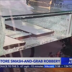 Smash-and-grab suspects arrested after pursuit in Tustin
