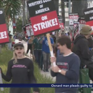 Third day of WGA writer’s strike continues in Los Angeles