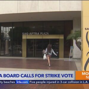 SAG-AFTRA board asks members to authorize strike ahead of AMPTP negotiations