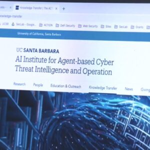 UC Santa Barbara to lead the way in AI-powered cybersecurity