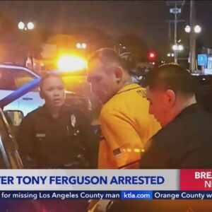 UFC fighter Tony Ferguson arrested in Hollywood 