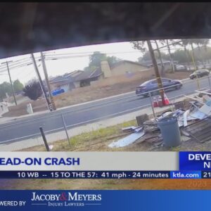 Video captures fatal head-on collision