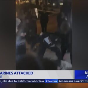 Video shows off-duty Marines beaten by mob in San Clemente