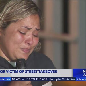 Vigil held in Compton for victim who died during street takeover