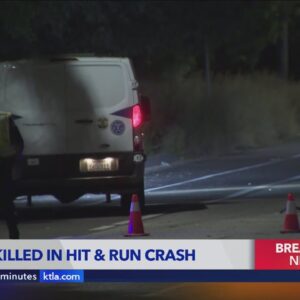 Woman killed by hit-and-run driver while jogging in Tarzana: LAPD