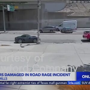 Woodlands Hills road-rage incident captured on video