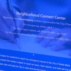 New website allows people to report and track non-emergency issues in Santa Maria