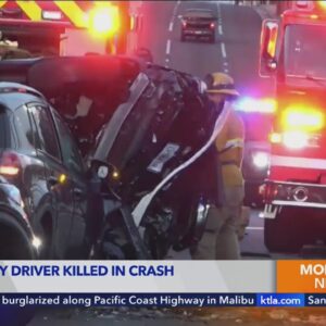 1 dead, 6 injured in wrong-way crash in Long Beach