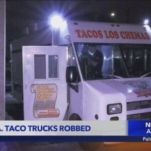 2 more taco stands held up in South L.A. armed robberies