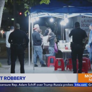 2 sought in South Los Angeles taco stand robbery
