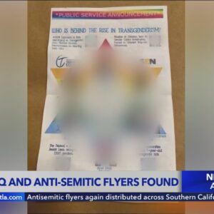Anti-LGBTQ and anti-Semitic flyers found in Huntington Beach