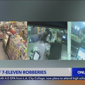 Armed suspects ransack 7-Eleven stores in Los Angeles County