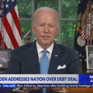Biden addresses bipartisan debt ceiling deal