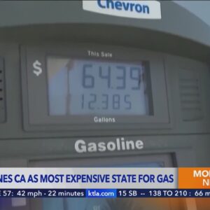 California no longer has the most expensive gas in the nation