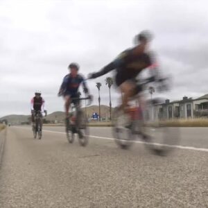 Hundreds of cyclists pedaling through the Central Coast this week during annual AIDS ...