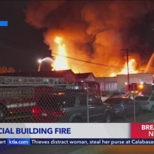 Crews battle major emergency structure fire in Lincoln Heights