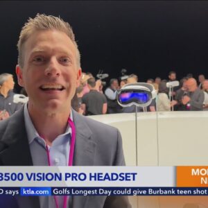 First look at Apple's $3500 Vision Pro Headset