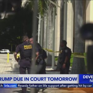 Former President Trump due to appear in court Tuesday