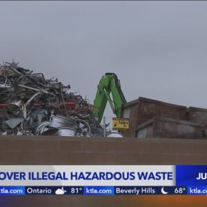 Charges announced against South L.A. metal recycling facility over illegal hazardous waste