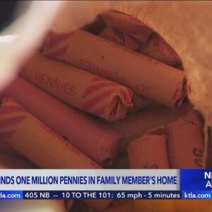 Family finds 1 million copper pennies while cleaning out Los Angeles home