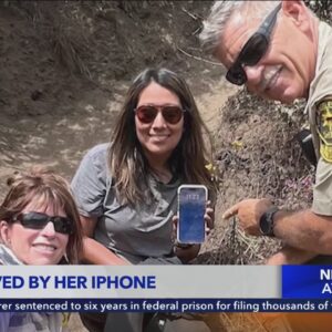 Injured hiker rescued using smartphone technology